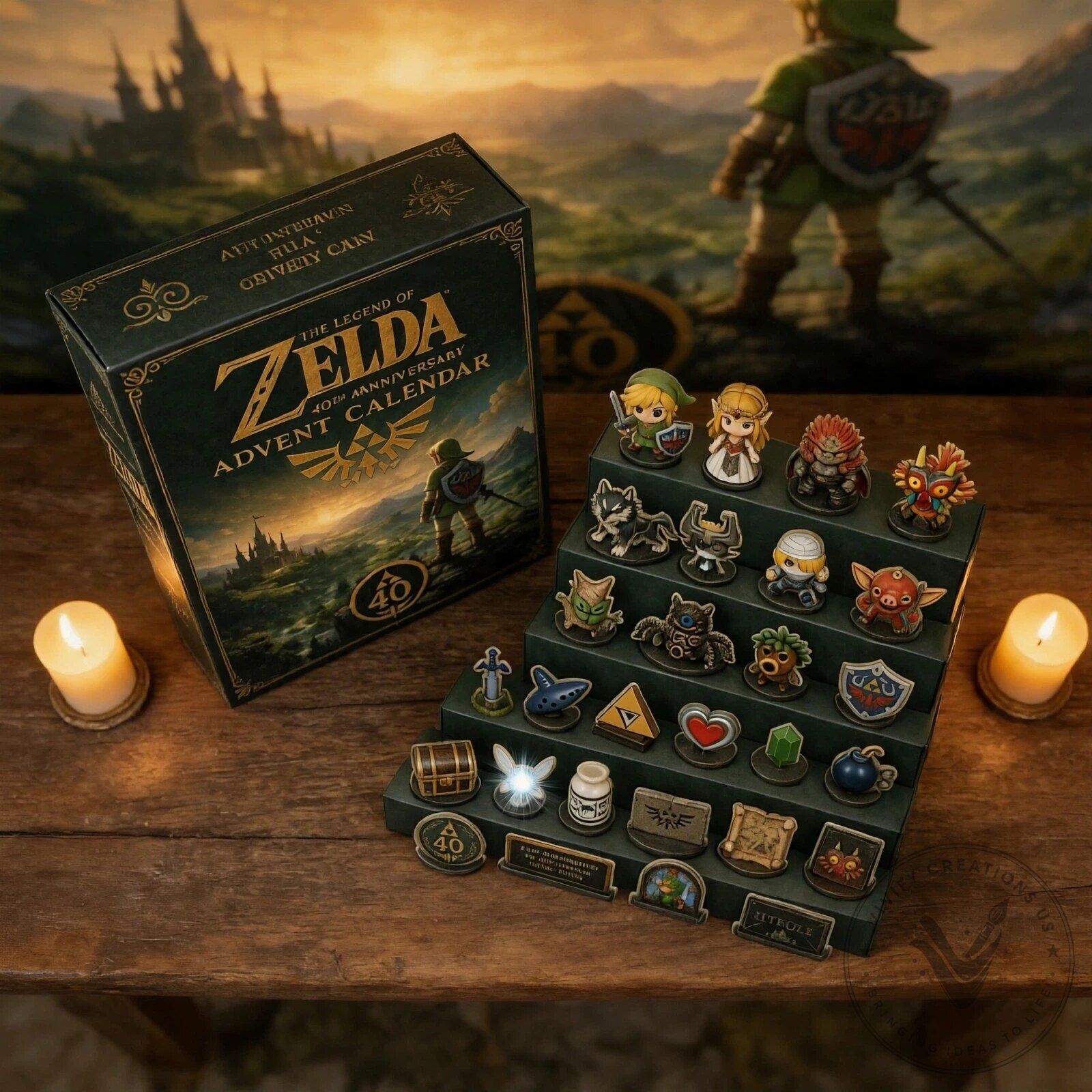 The Legend of Zelda 40th Anniversary Advent Calendar 2026 - Mini Figure Ornaments 5 The Legend of Zelda 40th Anniversary Advent Calendar 2026 - Mini Figure Ornaments