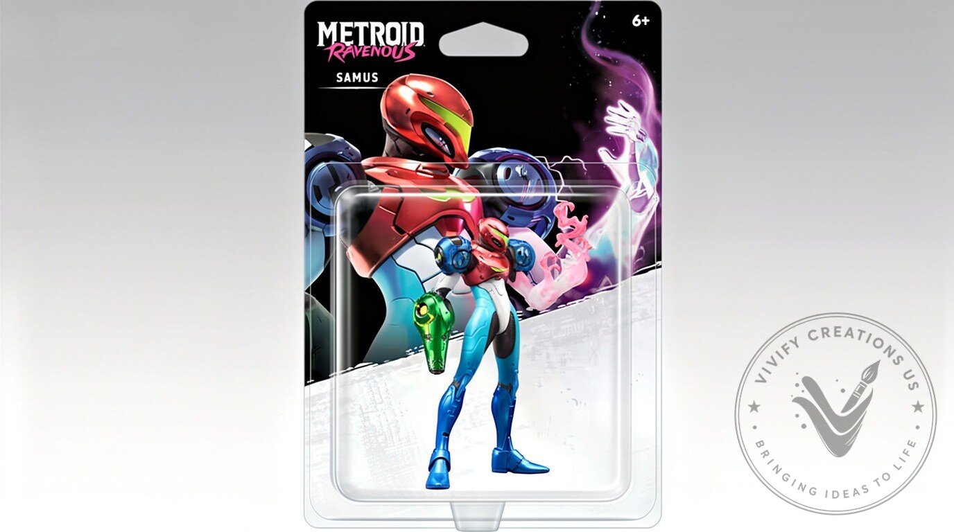 Metroid Ravenous Samus Action Figure 2026 - Collectible Toy Metroid Ravenous Samus 2026 Collectible Action Figure – image 2 of 2