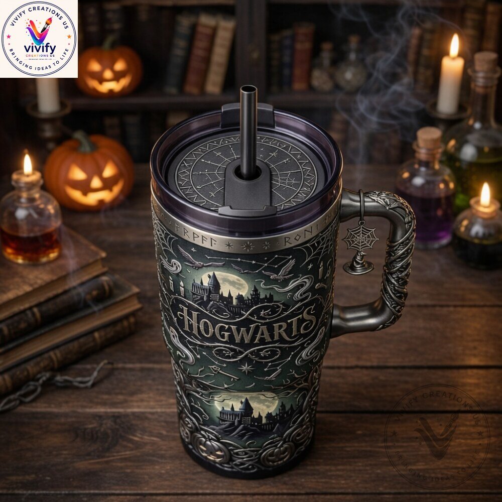 Harry Potter Spooky 40oz Tumbler with Handle 2026 Edition 5 Harry Potter Spooky 40oz Tumbler with Handle 2026 Edition