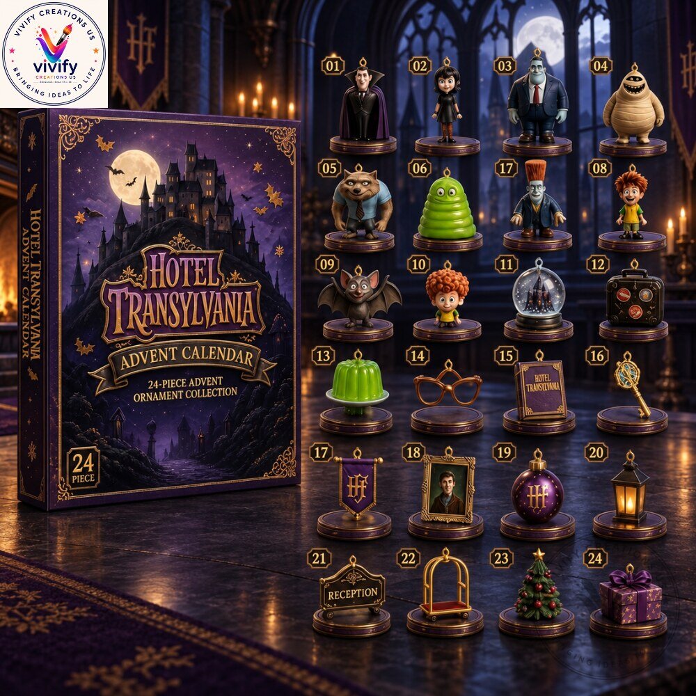 Hotel Transylvania Advent Calendar 2026 - 24 Mini Ornaments