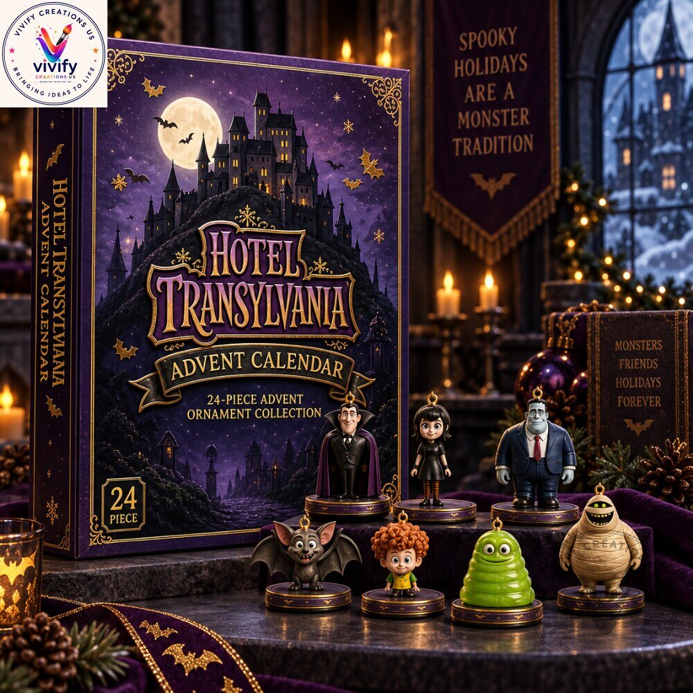 Hotel Transylvania Advent Calendar 2026 - 24 Mini Ornaments 5 Hotel Transylvania Advent Calendar 2026 - 24 Mini Ornaments