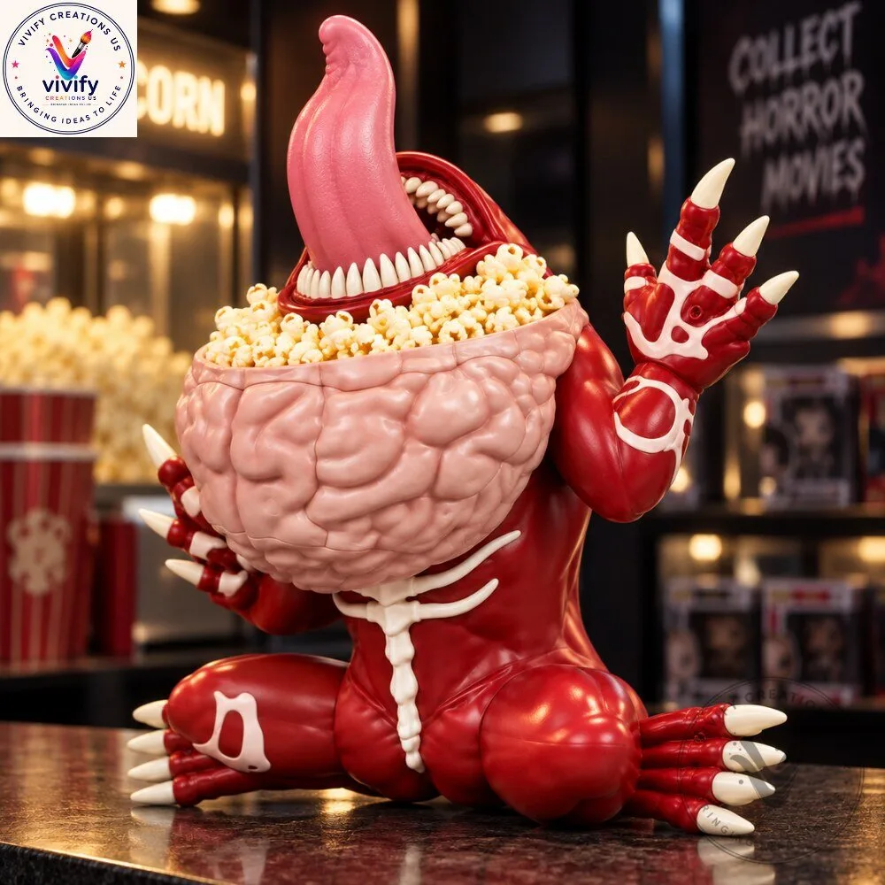 Resident Evil Licker Popcorn Bucket Collectible Figure