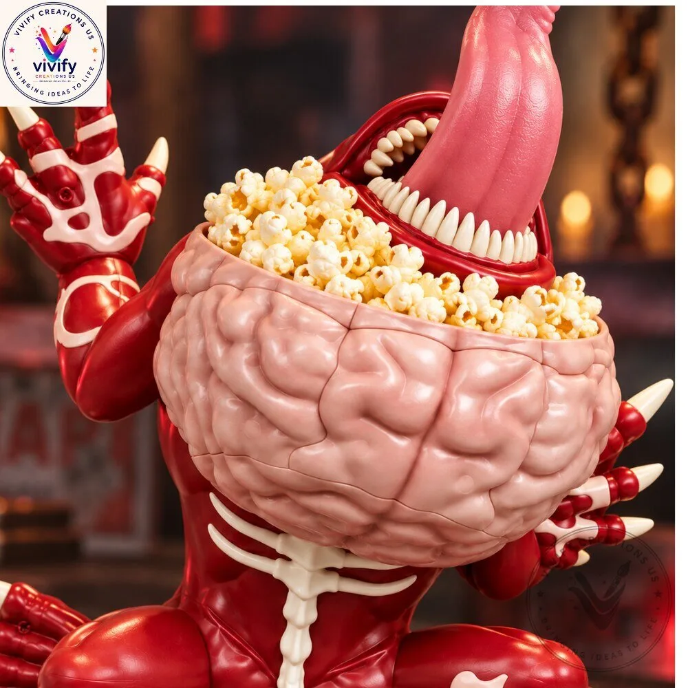Resident Evil Licker Popcorn Bucket Collectible Figure 4 Bob Mackie In Loving Memory Legacy Of Glamour T-Shirt