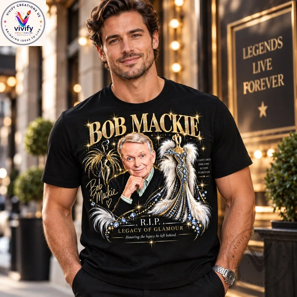 Bob Mackie In Loving Memory Legacy Of Glamour T-Shirt 8 Bob Mackie In Loving Memory Legacy Of Glamour T-Shirt
