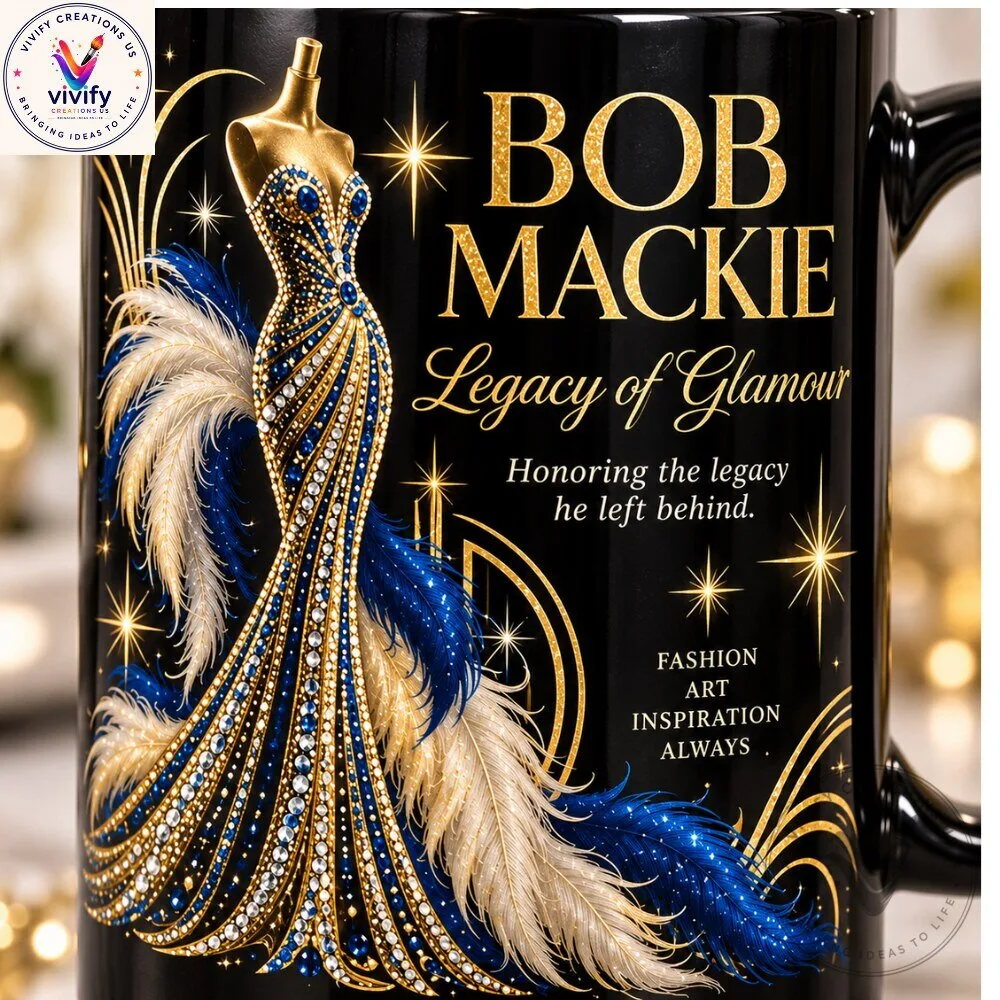 Bob Mackie Legacy Of Glamour Tribute Coffee Mug