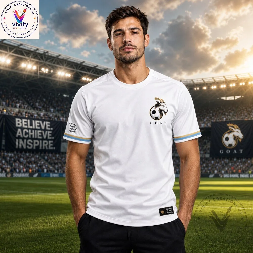 Messi 10 GOAT World Cup Tribute Jersey Shirt
