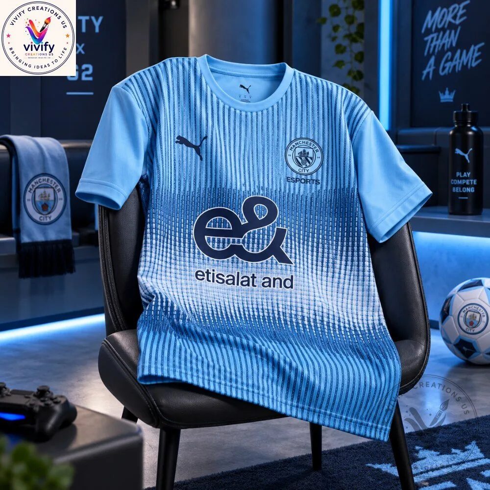 Manchester City G2 Esports Soccer Jersey 2026/27