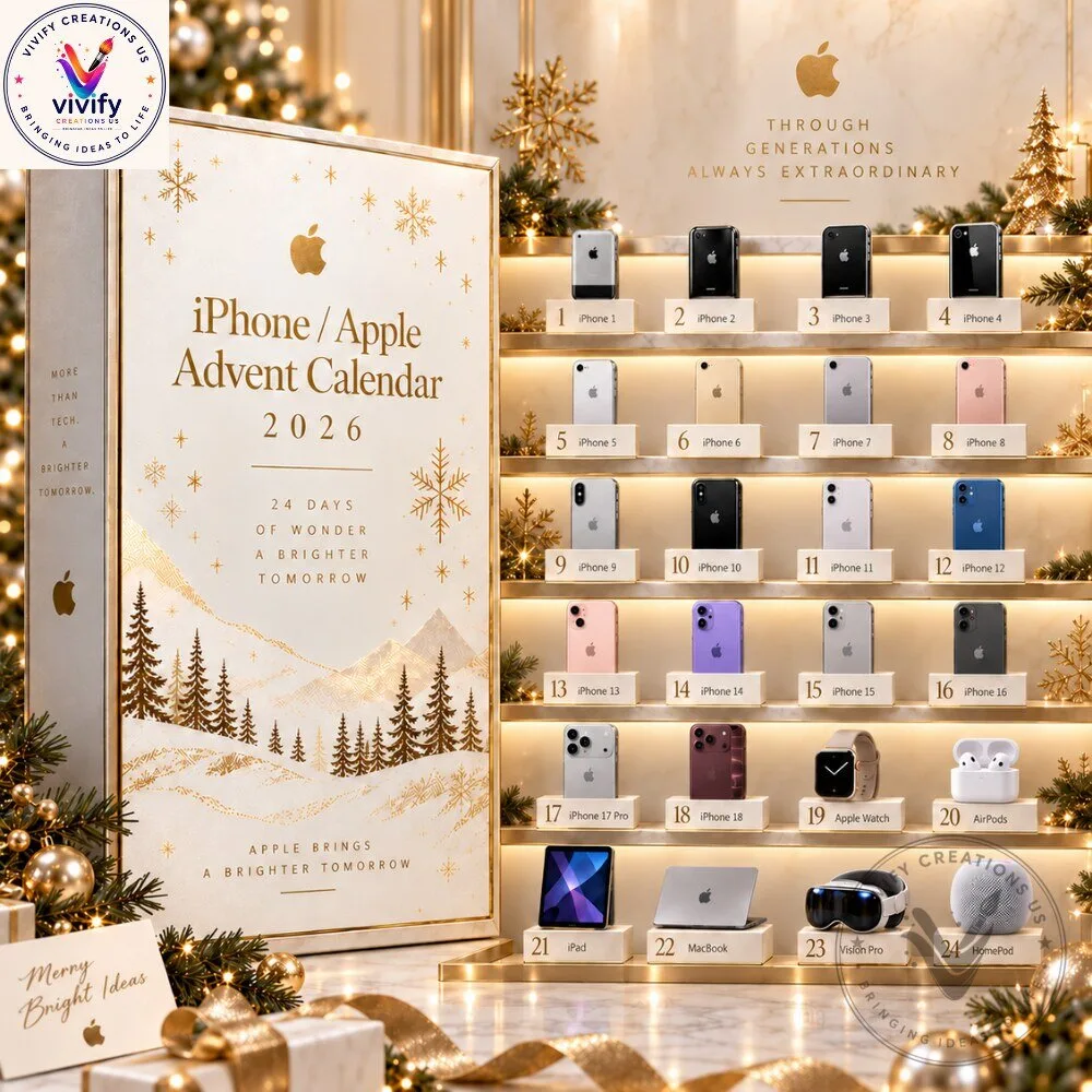 Apple iPhone Advent Calendar 2026 Christmas Gift Box 4 Apple iPhone Advent Calendar 2026 Christmas Gift Box