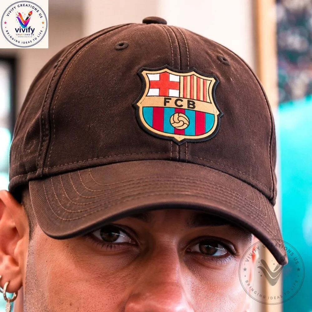 FC Barcelona x Cactus Jack Brown Washed Dad Hat Cap 8 FC Barcelona x Cactus Jack Brown Washed Dad Hat Cap