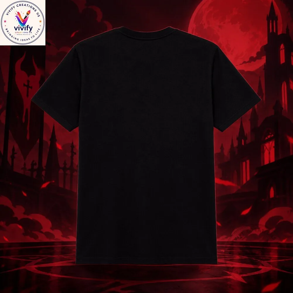Helluva Boss I.M.P Crew Black Graphic T-Shirt 7 Helluva Boss I.M.P Crew Black Graphic T-Shirt
