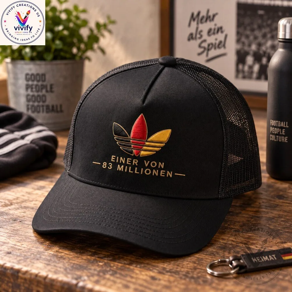 Jurgen Klopp Einer Von 83M x Germany Flag Adidas Hat