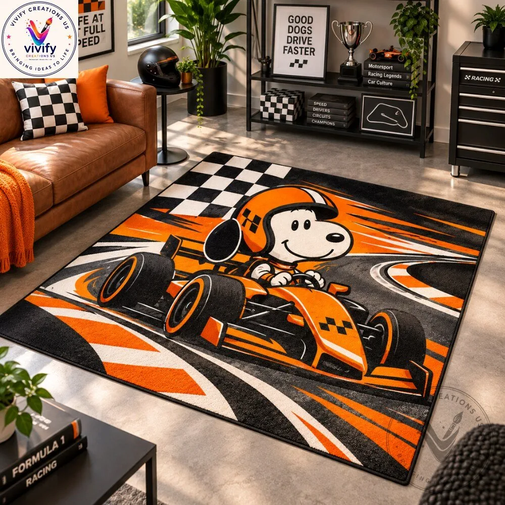 Snoopy McLaren F1 Rug Special Edition 2026