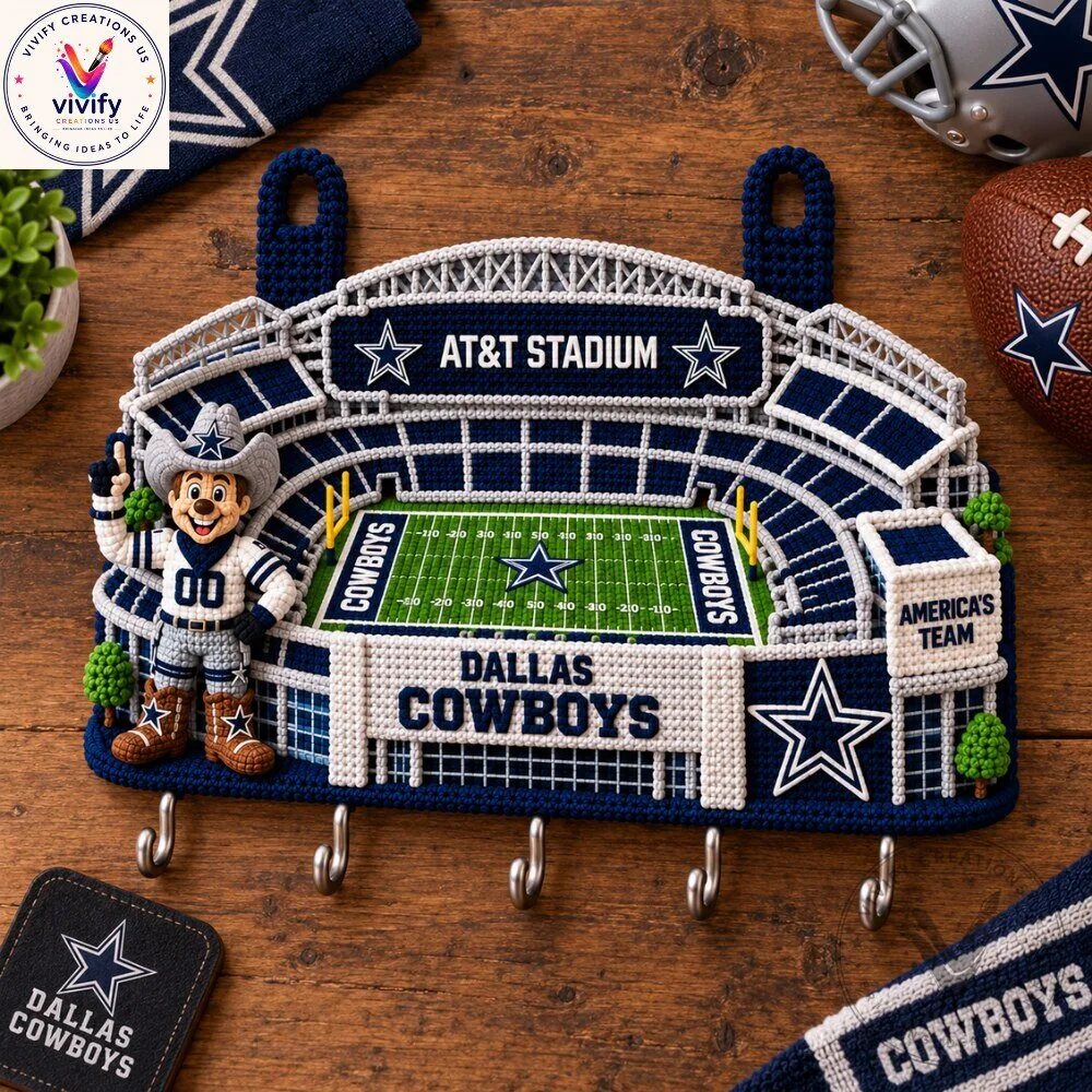 Dallas Cowboys AT&T Stadium Wall-Mounted Key Holder