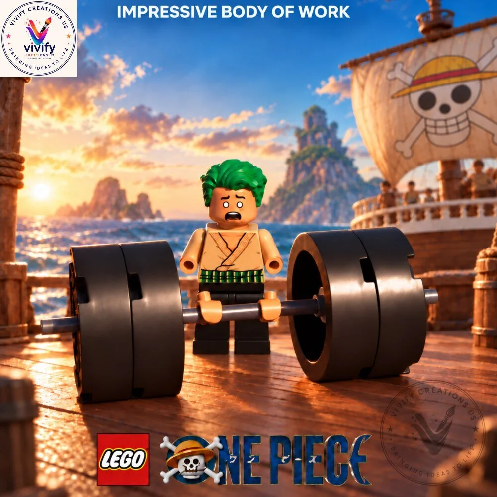 LEGO ONE PIECE Zoro Impressive Body of Work Set - Netflix 2026 Inspired Pirate Collectible 4 LEGO ONE PIECE Zoro Impressive Body of Work Set - Netflix 2026 Inspired Pirate Collectible product view