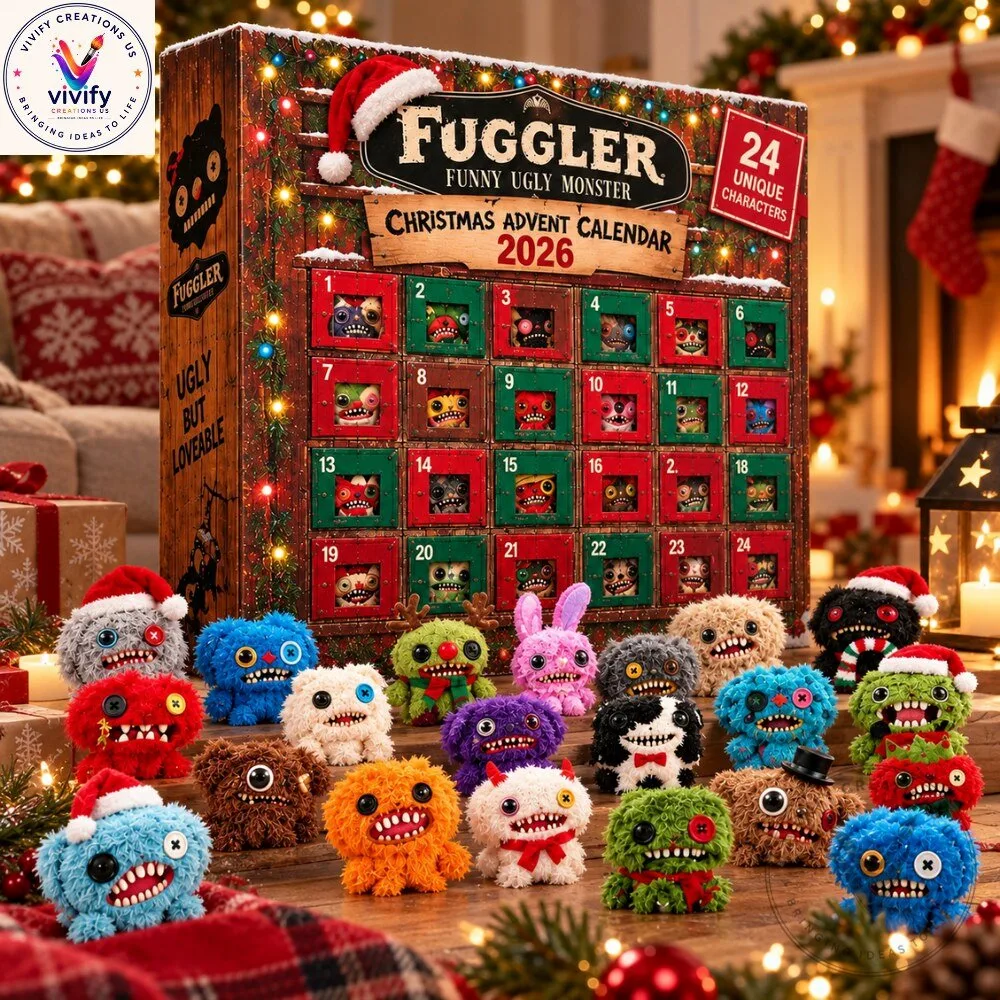 Fuggler Christmas Advent Calendar 2026 - 24 Days Funny Ugly Monster 3 Fuggler Christmas Advent Calendar 2026 - 24 Days Funny Ugly Monster