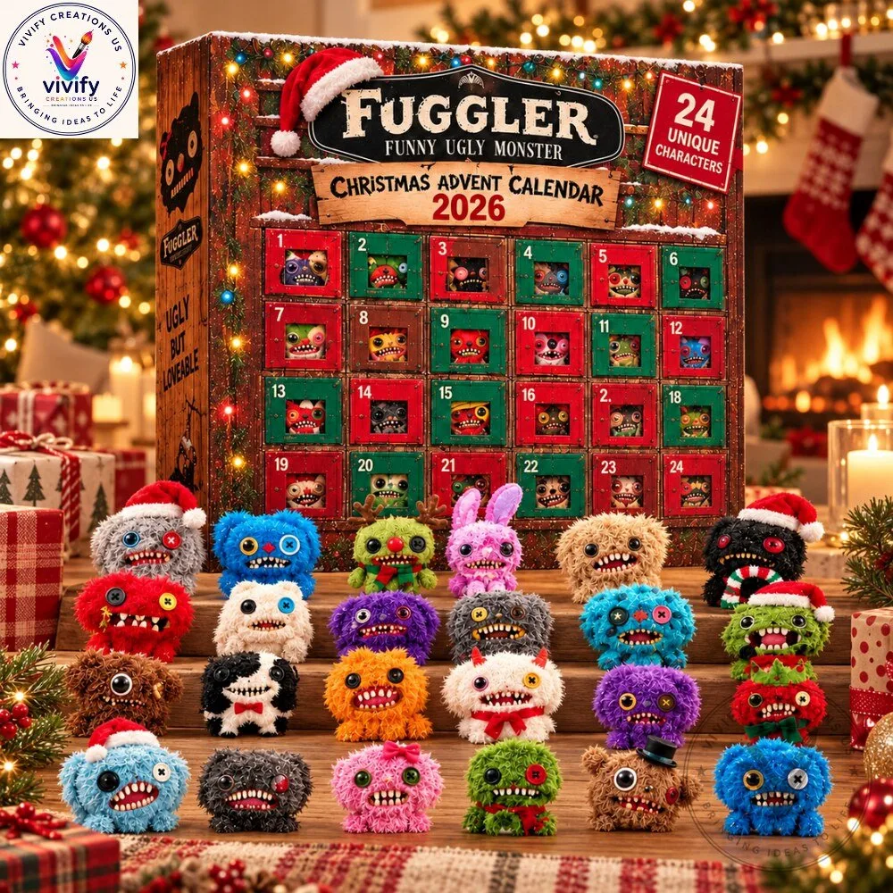 Fuggler Christmas Advent Calendar 2026 - 24 Days Funny Ugly Monster 5 Fuggler Christmas Advent Calendar 2026 - 24 Days Funny Ugly Monster