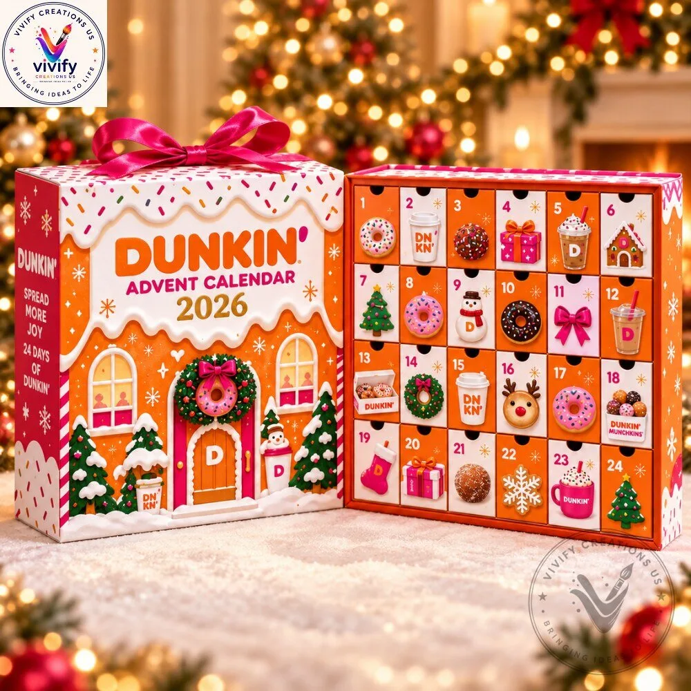 Dunkin Christmas Coutdown Advent Calendar 2026