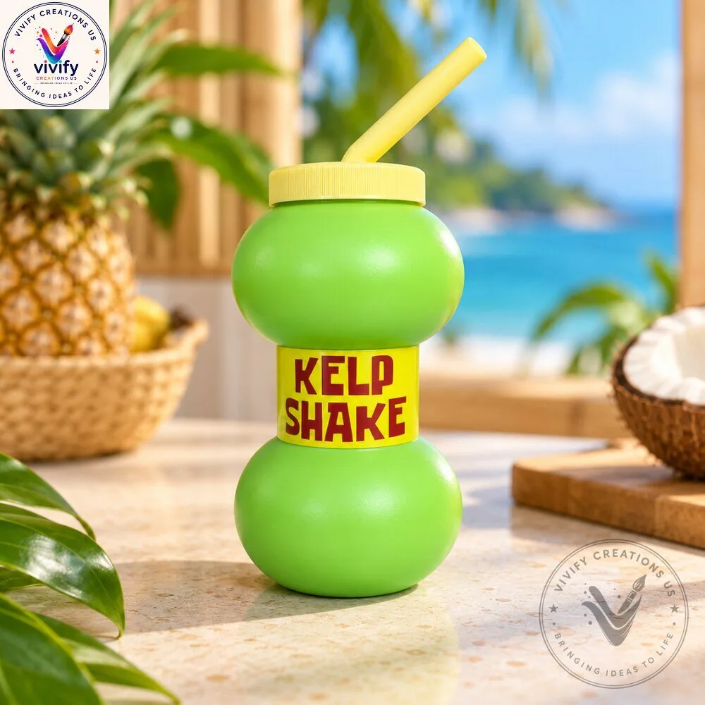 SpongeBob SquarePants Kelp Shake Water Bottle 5 SpongeBob SquarePants Kelp Shake Water Bottle