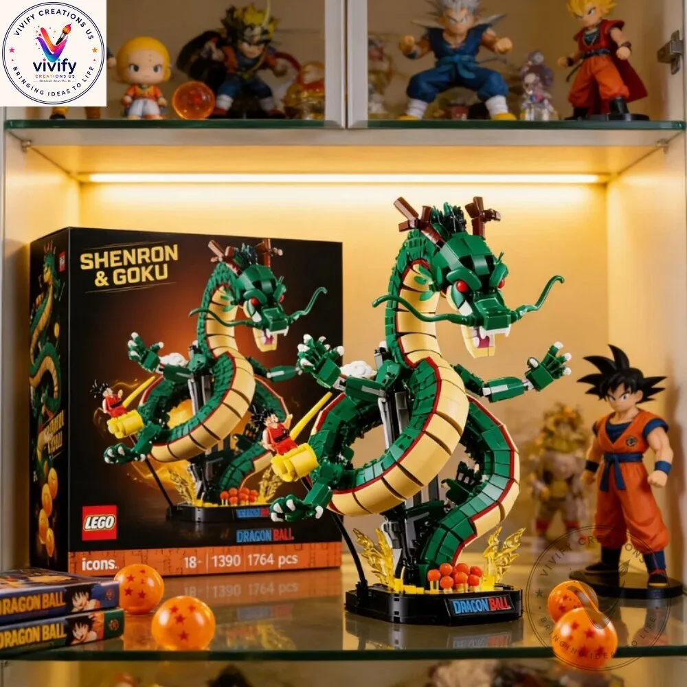 LEGO x Dragon Ball Z Shenron Diorama And Goku 11390 Building Set 5 LEGO x Dragon Ball Z Shenron Diorama And Goku 11390 Building Set premium quality collectible or lifestyle product for everyday use