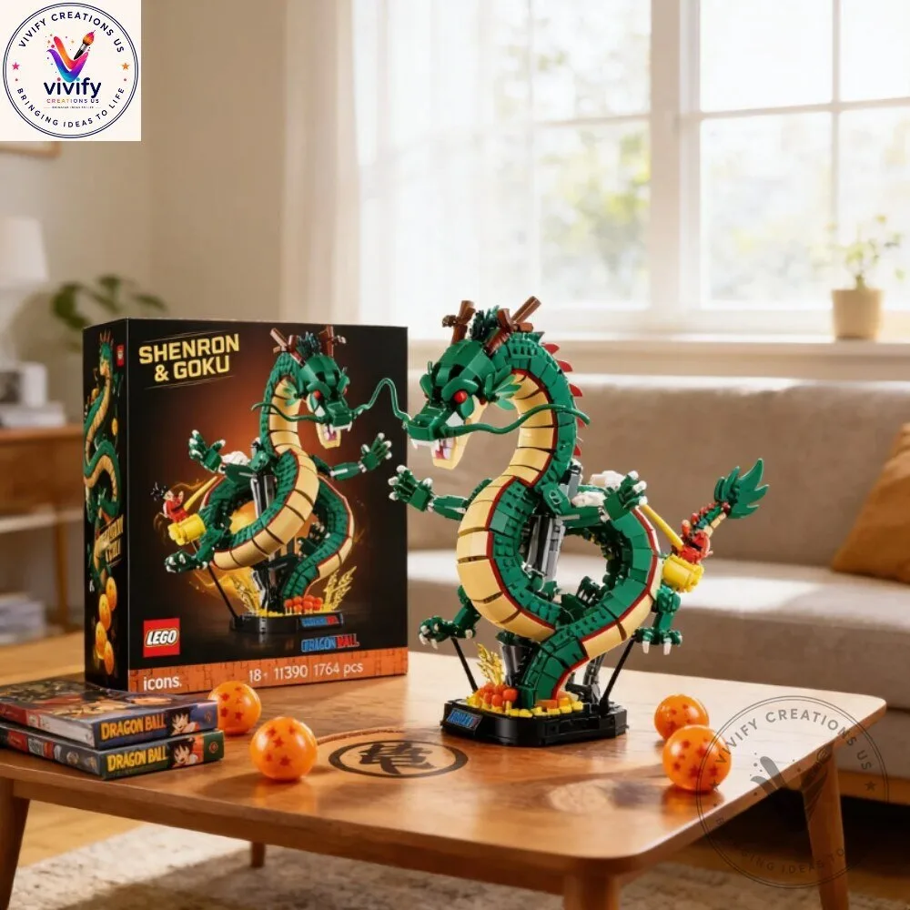 LEGO x Dragon Ball Z Shenron Diorama And Goku 11390 Building Set 6 LEGO x Dragon Ball Z Shenron Diorama And Goku 11390 Building Set premium quality collectible or lifestyle product for everyday use